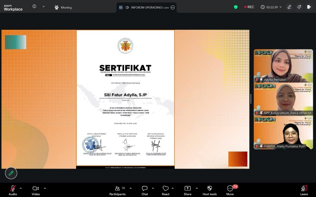 SEMINAR FIGMA FOR VISUAL COMMUNICATION FOR BRANDING